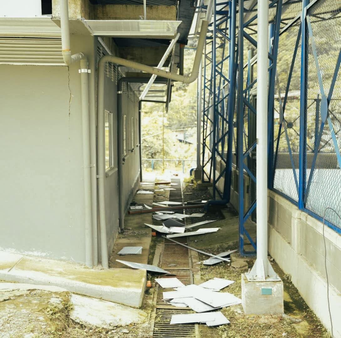 Foto archivo de la ONIC sobre la visita y estado de las comunidades indígenas afectadas por el terremoto