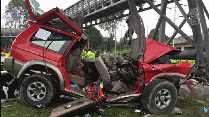 'Antes del accidente llamaron para decir que habían llegado bien a Bogotá'