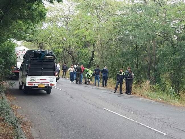 Homicidio en el Anillo Vial Oriental de Cúcuta / Foto: Cortesía