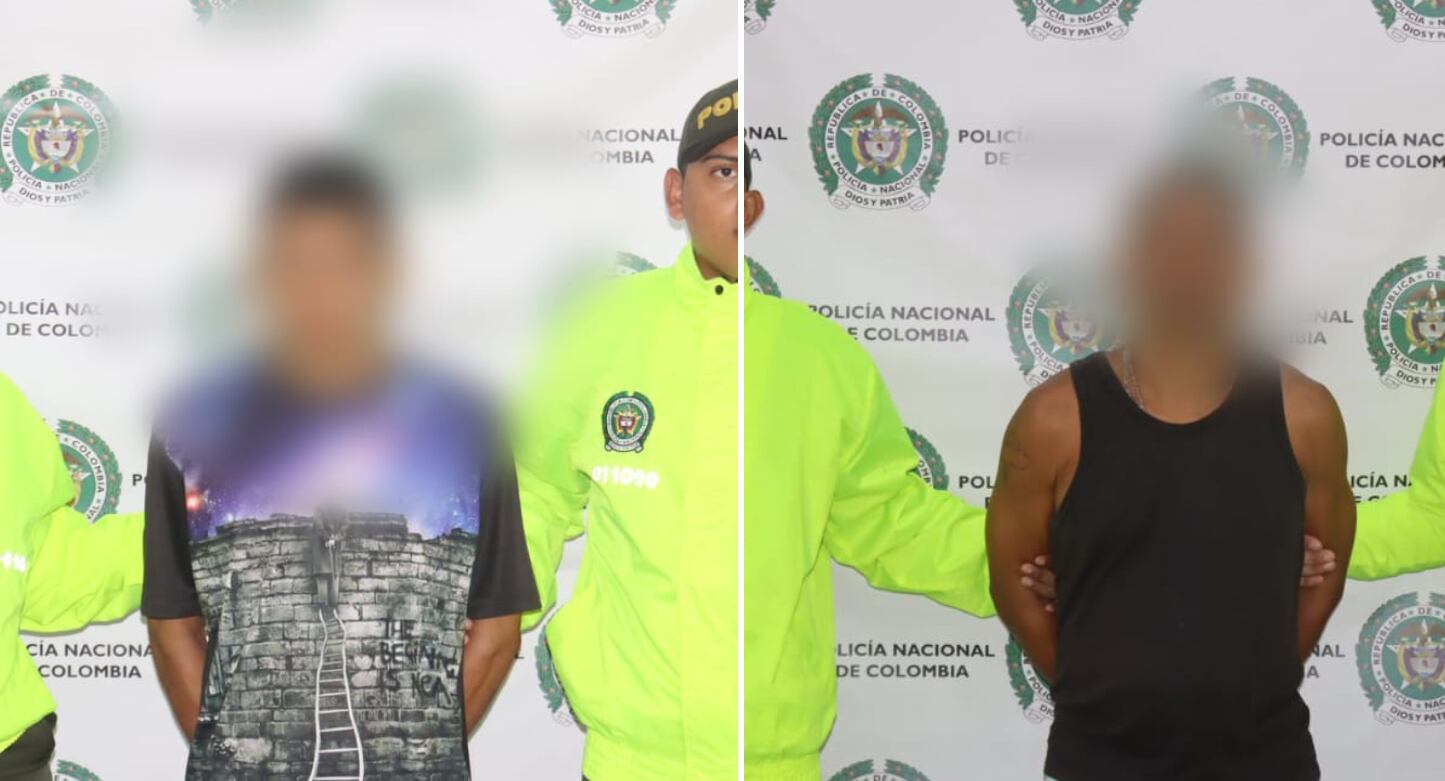 Capturados presuntos miembros del Clan del Golfo en Montería.