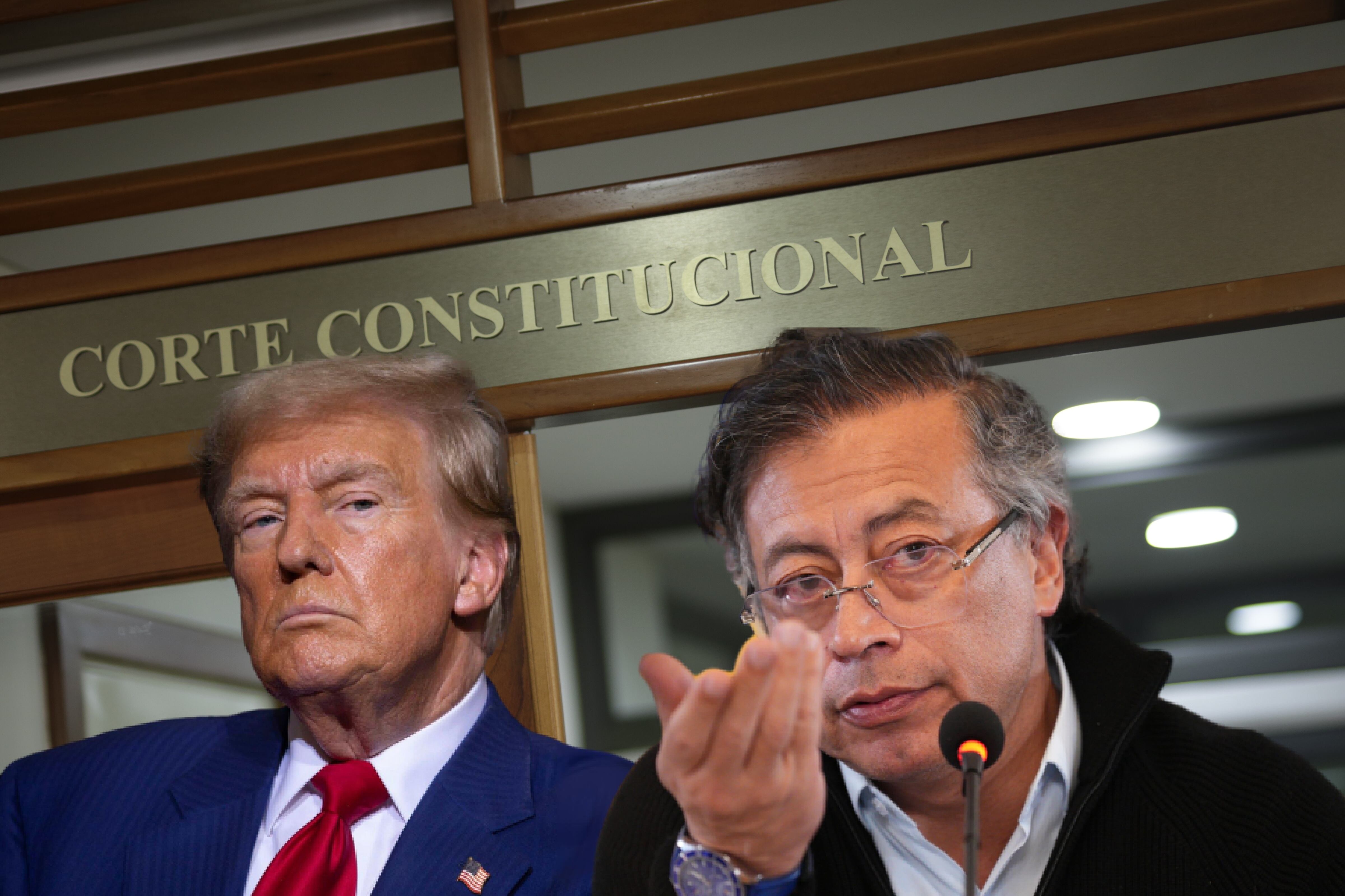 Caso Trump terminó protegiendo el fuero presidencial de Petro: Corte C. sienta jurisprudencia