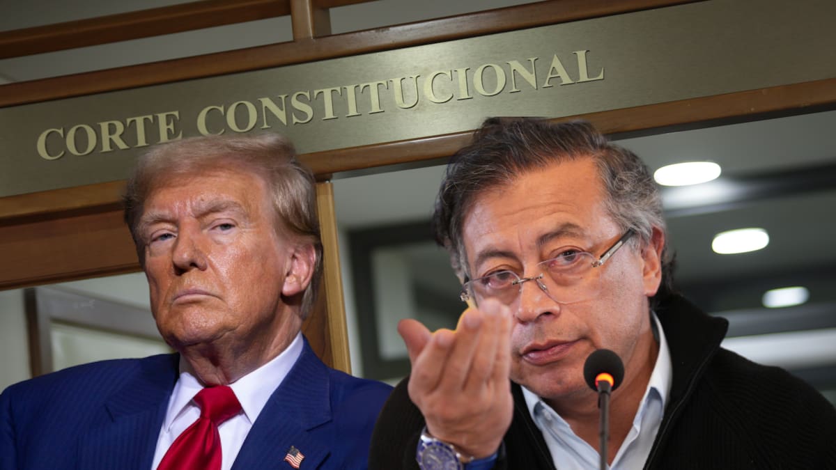 Caso Trump terminó protegiendo el fuero presidencial de Petro: Corte C. sienta jurisprudencia