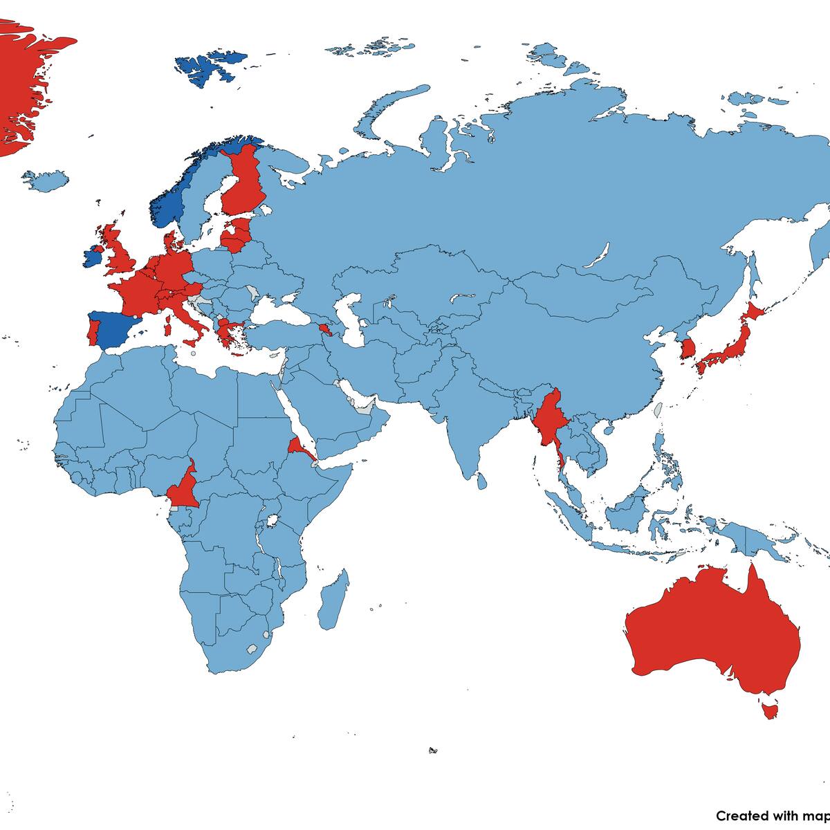 Estos son los países que reconocen el Estado palestino