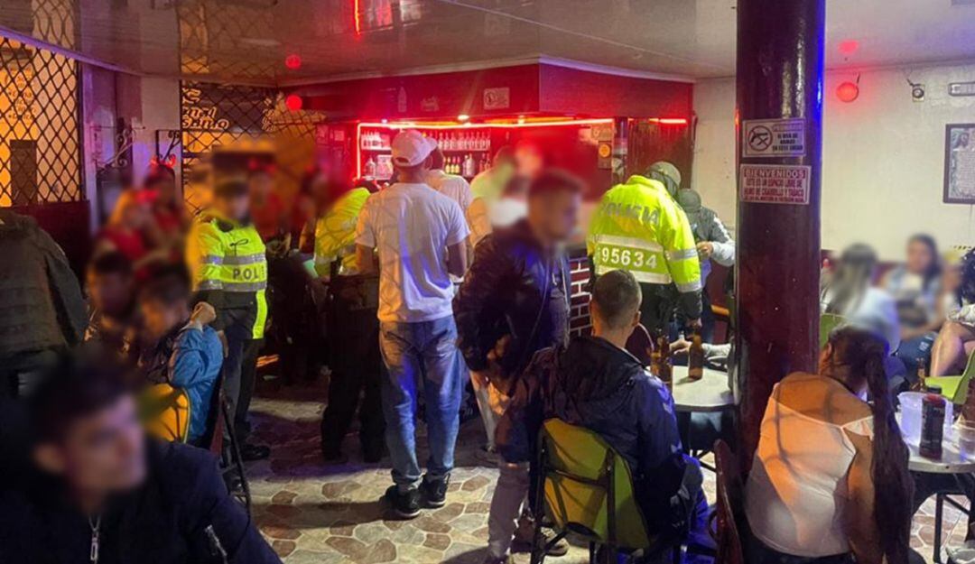 Operativos de registro y control a establecimientos nocturnos de Manizales