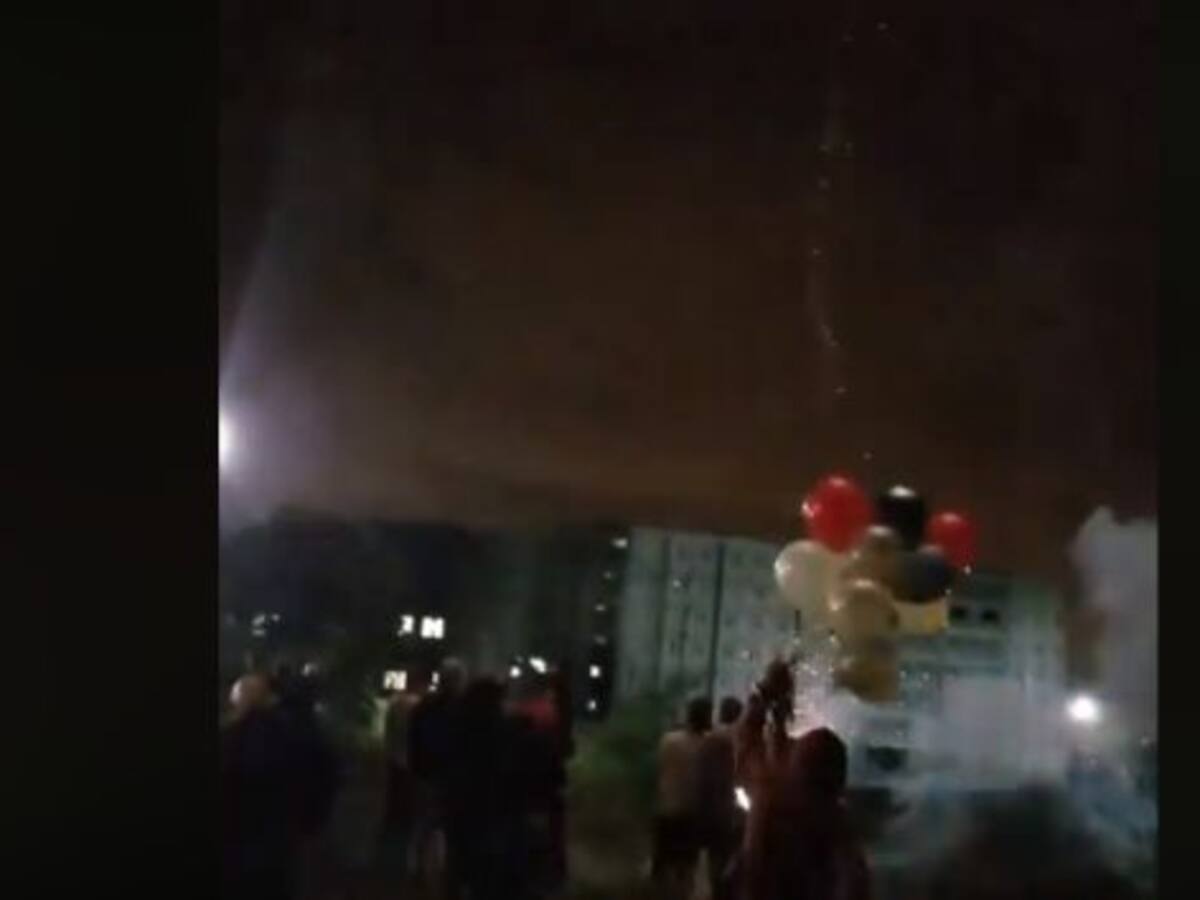 Con pólvora y mariachi le celebran cumpleaños a cabecilla de La Terraza