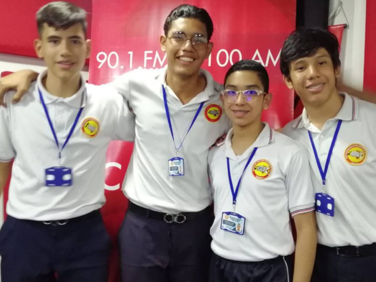 Los protagonistas del proyecto de robótica ambiental en el BID 2020