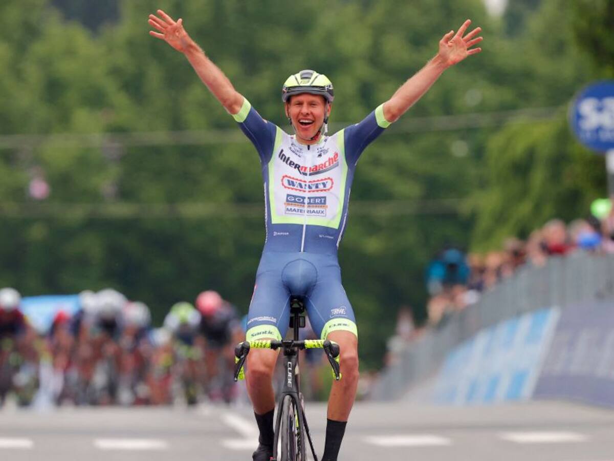 Giro de Italia: Taco Van Der Hoorn se fugó y logró la victoria en etapa 3