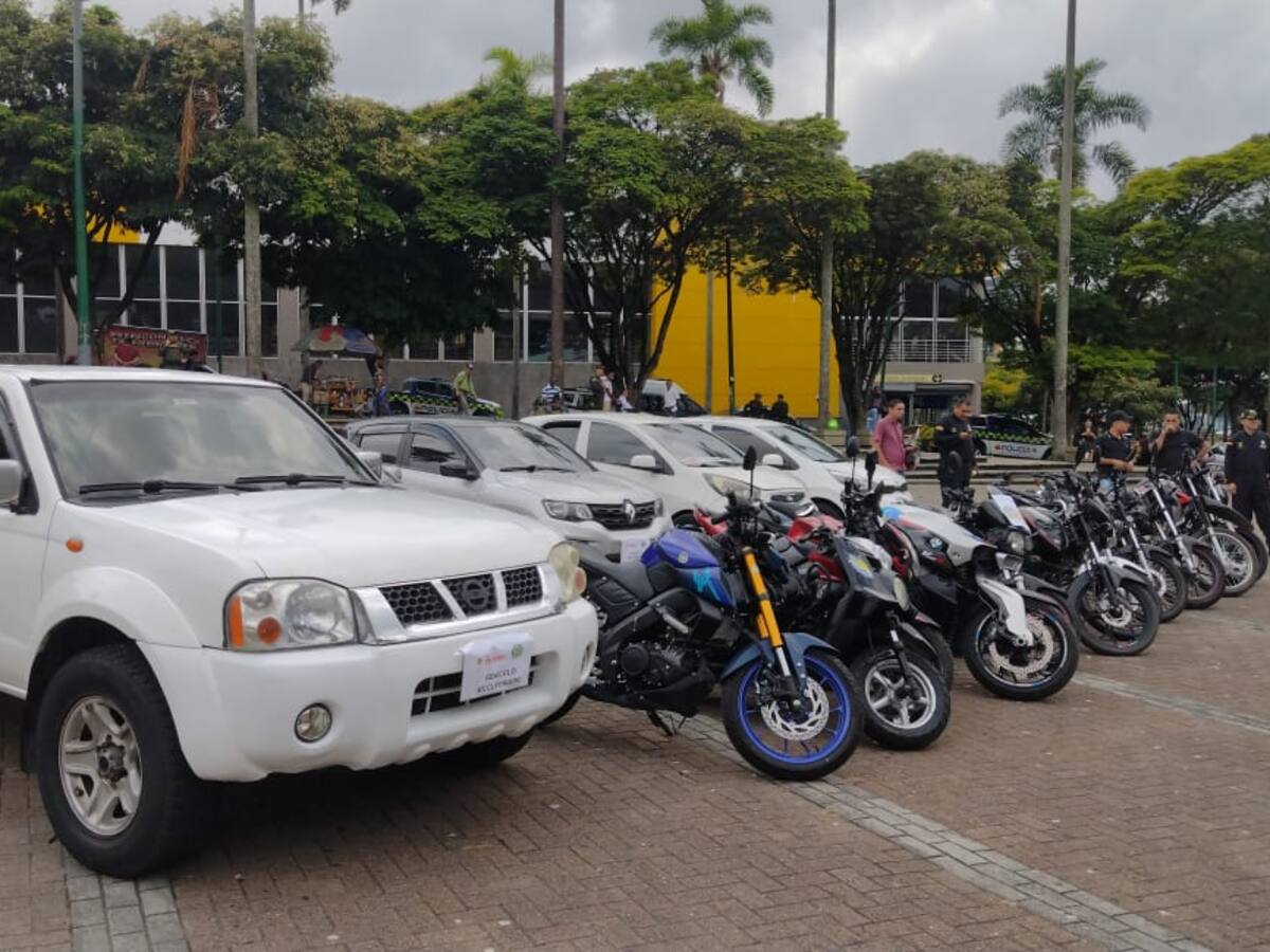 Persiste el incremento de hurto a vehículos en Pereira, ya hay algunos recuperados