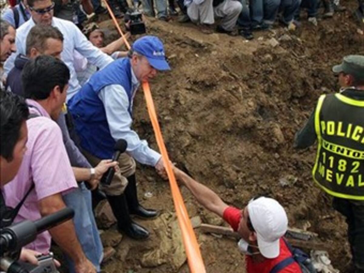 Extraña falla técnica demoró alocución de Santos sobre medidas frente a invierno