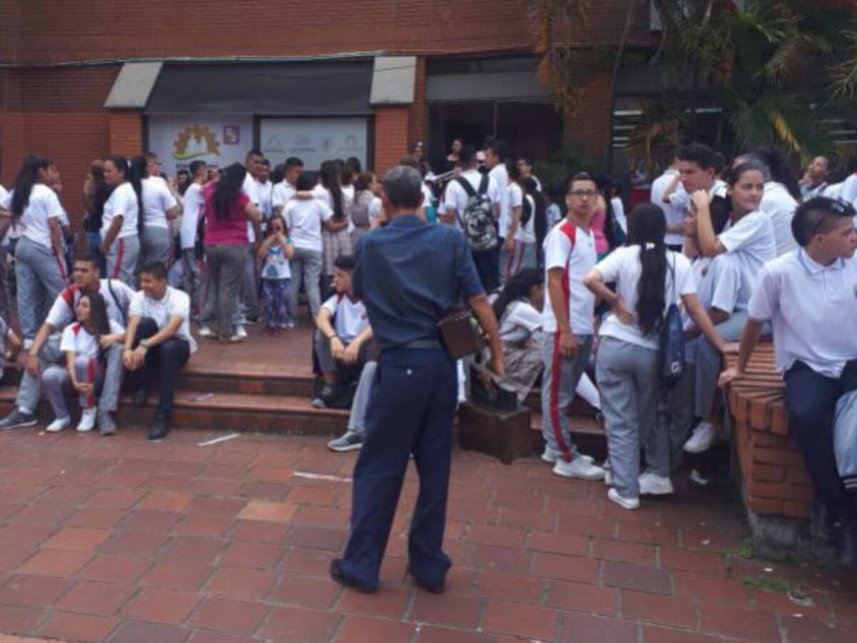 Se normaliza la jornada académica en el colegio Guadalupe en Dosquebradas