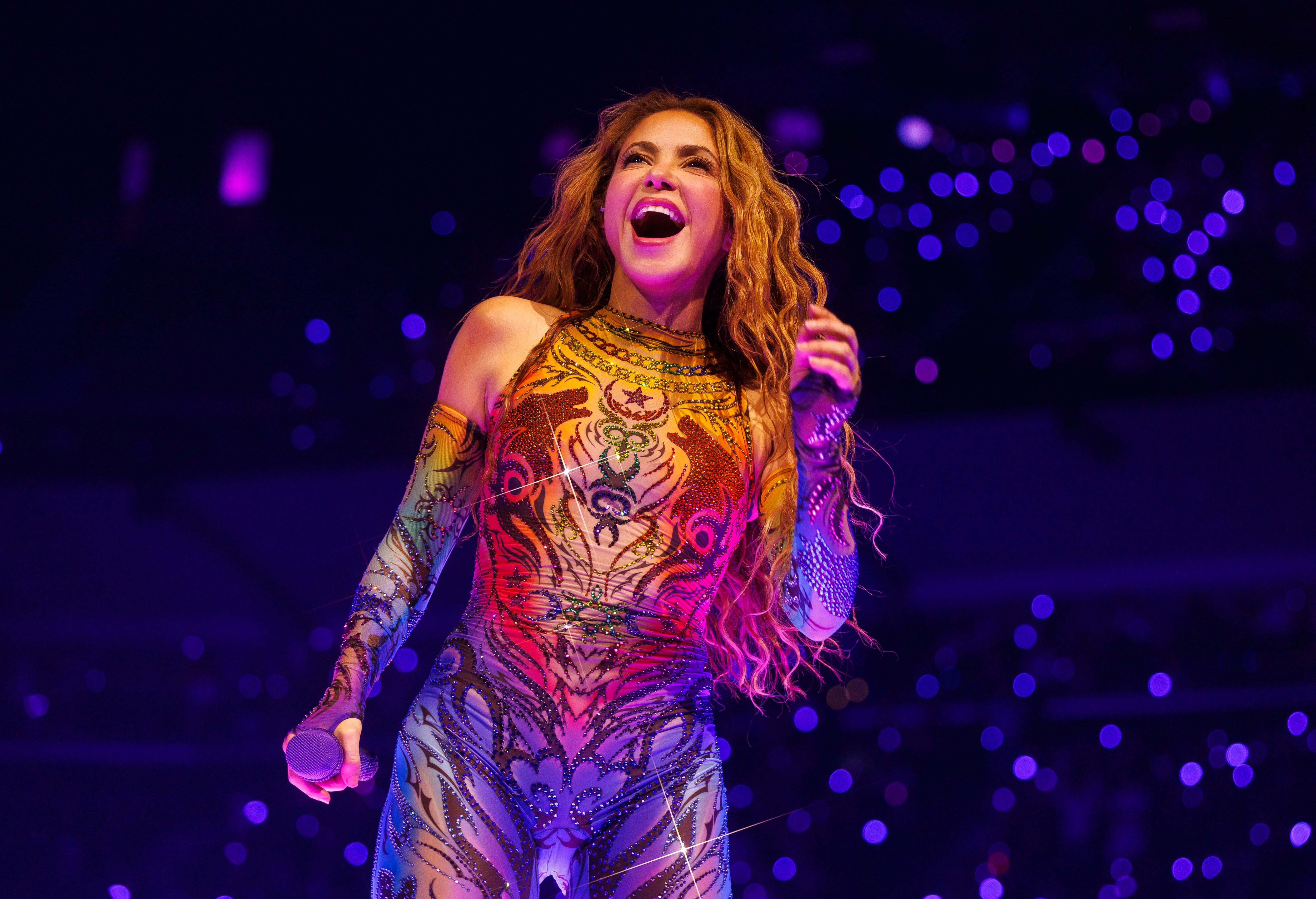 Shakira at SHAKIRA’S Las Mujeres Ya No Lloran World Tour held at Untuit Dome on June 13, 2026 in Ingelwood, California.