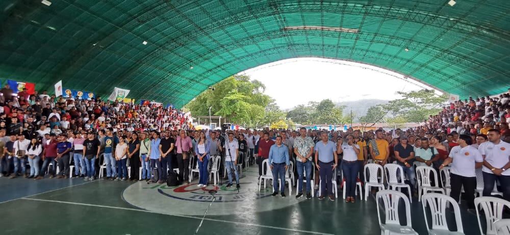 Cumbre cocalera en El Tarra, Catatumbo