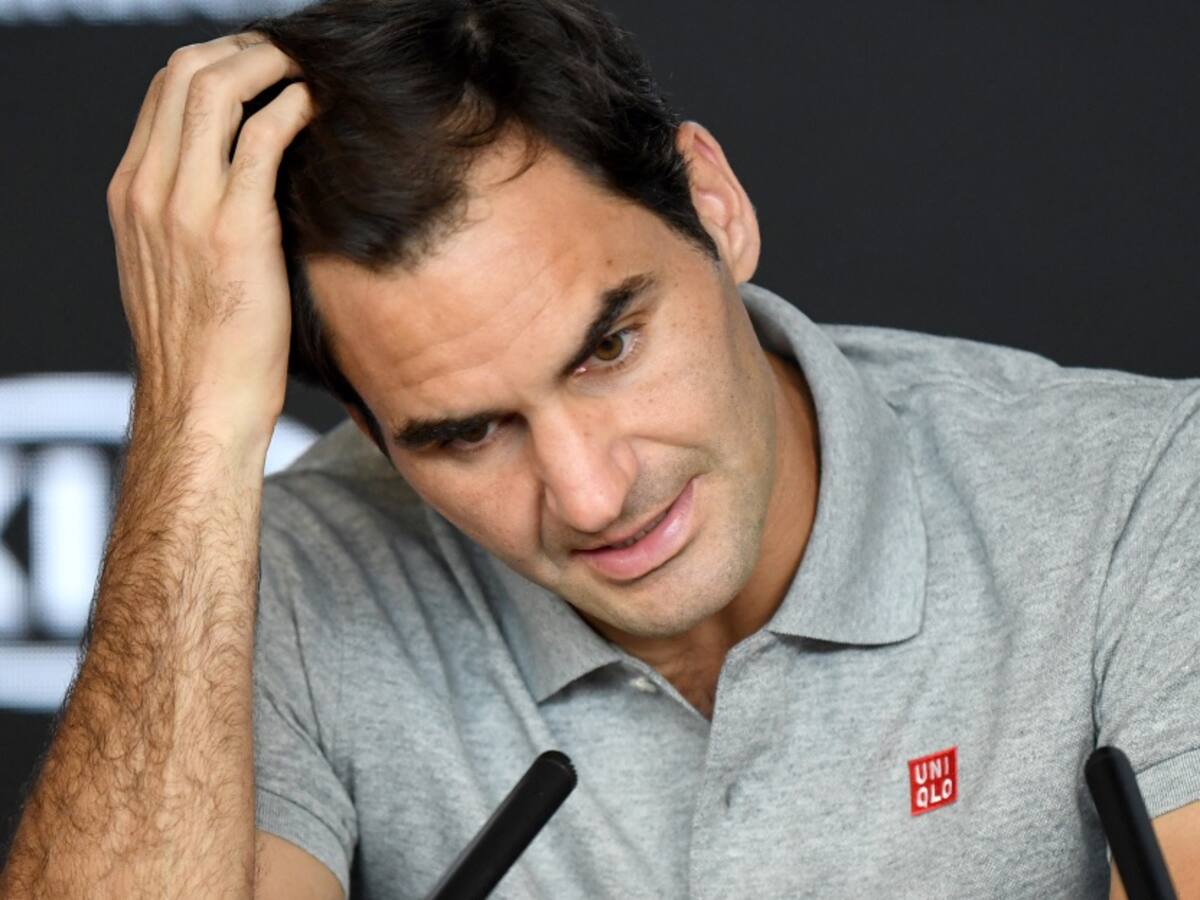 Federer no vendrá a Bogotá en marzo, el suizo se operó una rodilla