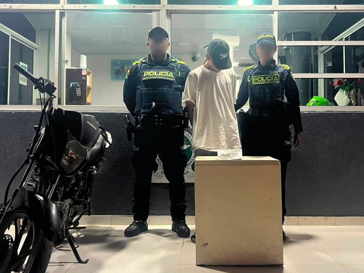 Policía reporta ocho capturas y una aprehensión por hurtos en diferentes barrios de Cartagena
