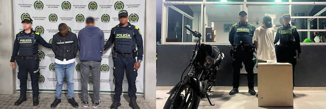 Policía reporta capturas por hurtos en diferentes barrios de Cartagena