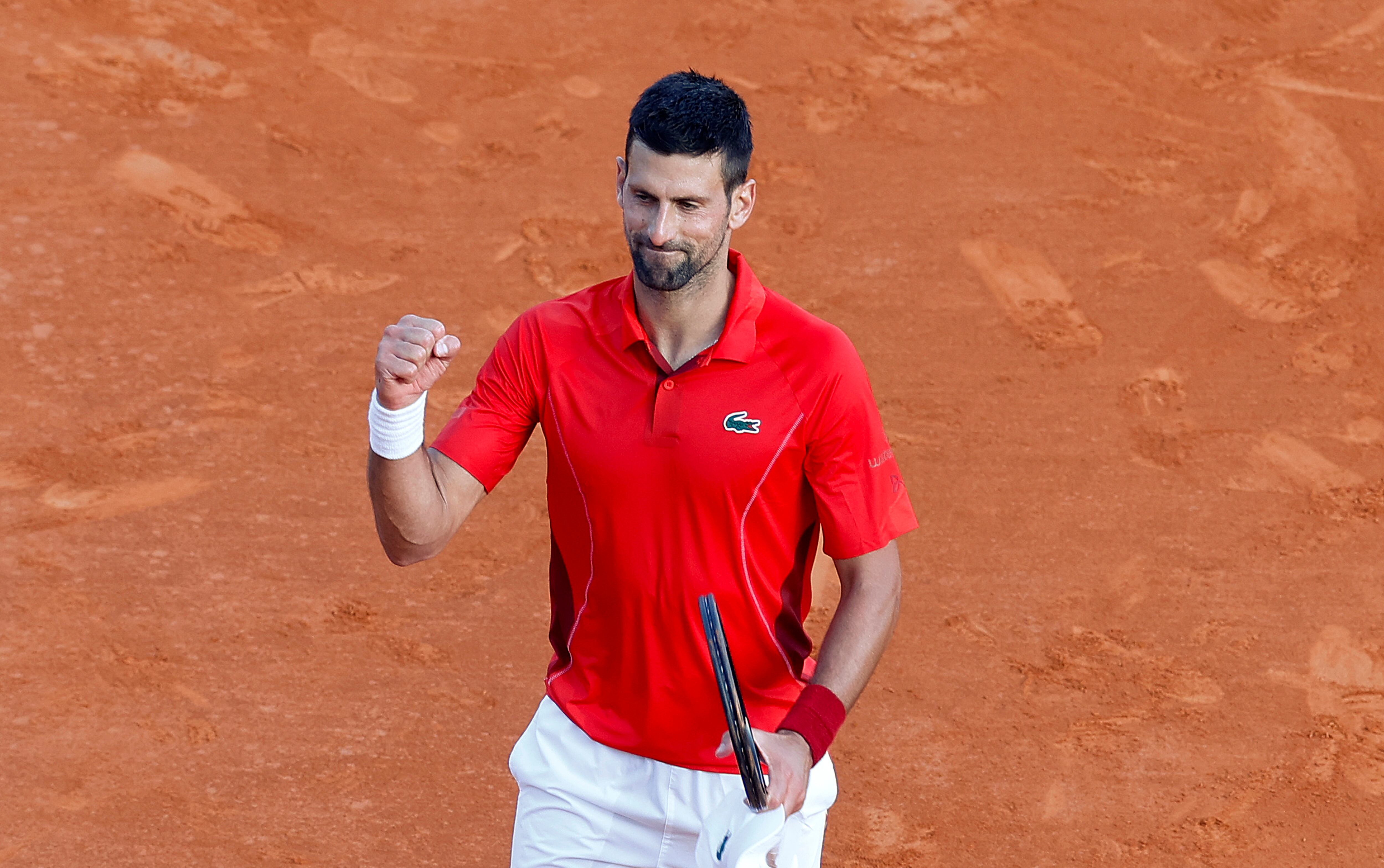 Novak Djokovic. (Tenis, Francia) EFE/EPA/SEBASTIEN NOGIER