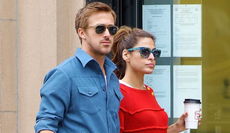 Ryan Gosling y Eva Mendes.