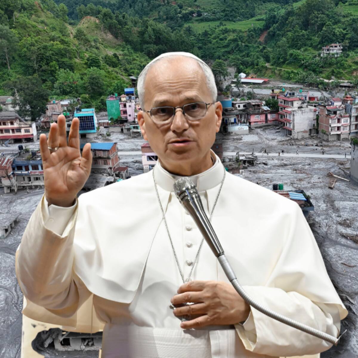El Papa León XIV y la Conferencia Episcopal Italiana enviaron ayudas económicas a Nepal tras riada