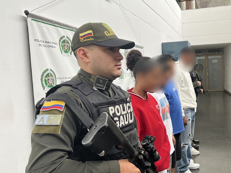 Reportan la captura de 9 presuntos delincuentes en el occidente de Medellín