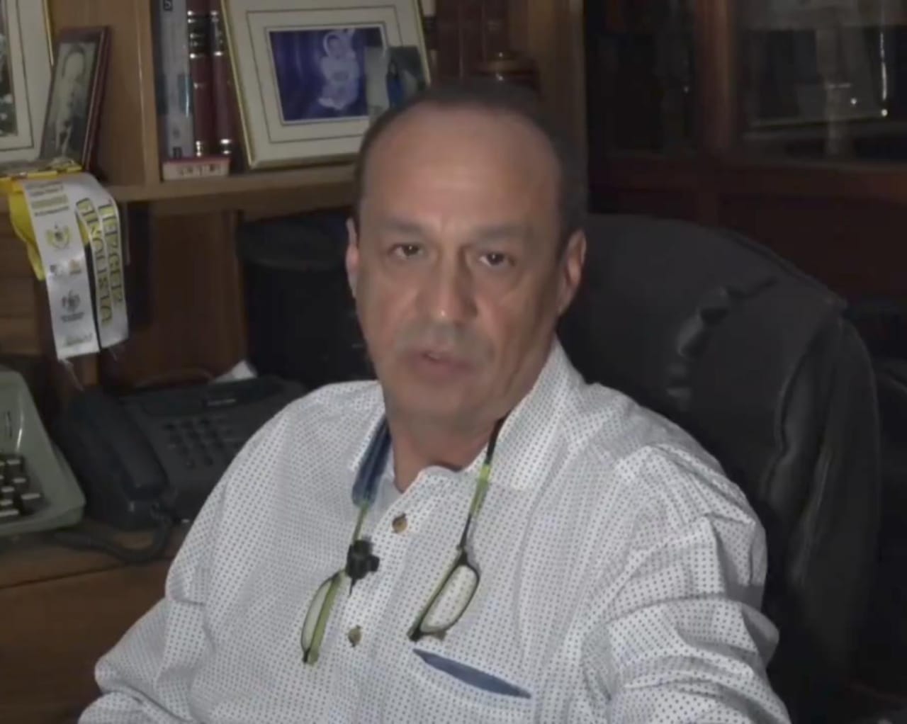 Luis Carlos Olarte Contreras  gerente saliente del Hospital Regional de Moniquirá.