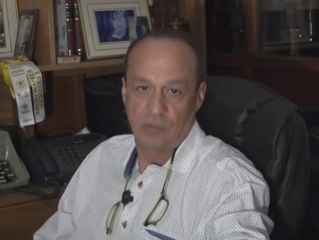 Luis Carlos Olarte Contreras gerente saliente del Hospital Regional de Moniquirá.