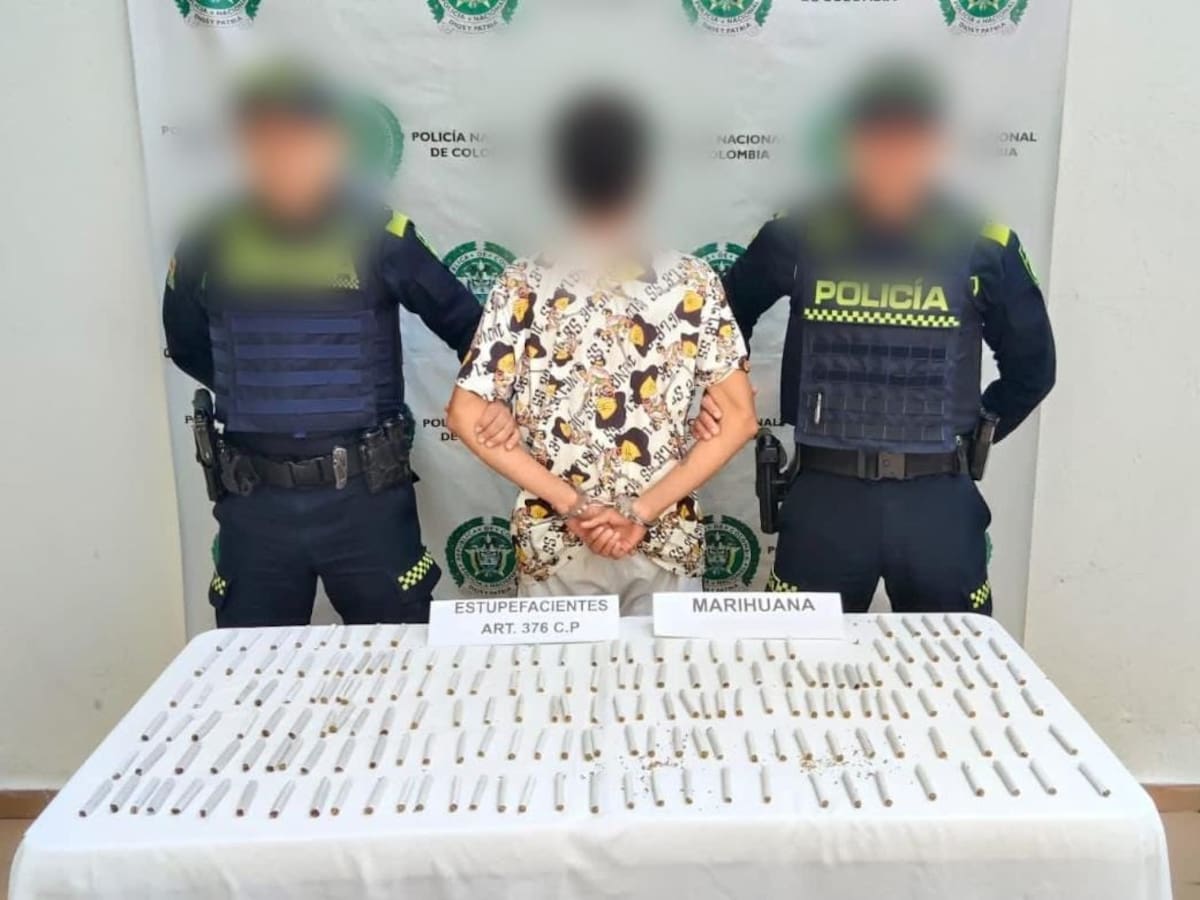 ‘Pablo Machete’ cayó por presunta venta de droga cerca de un colegio en Villanueva, Bolívar