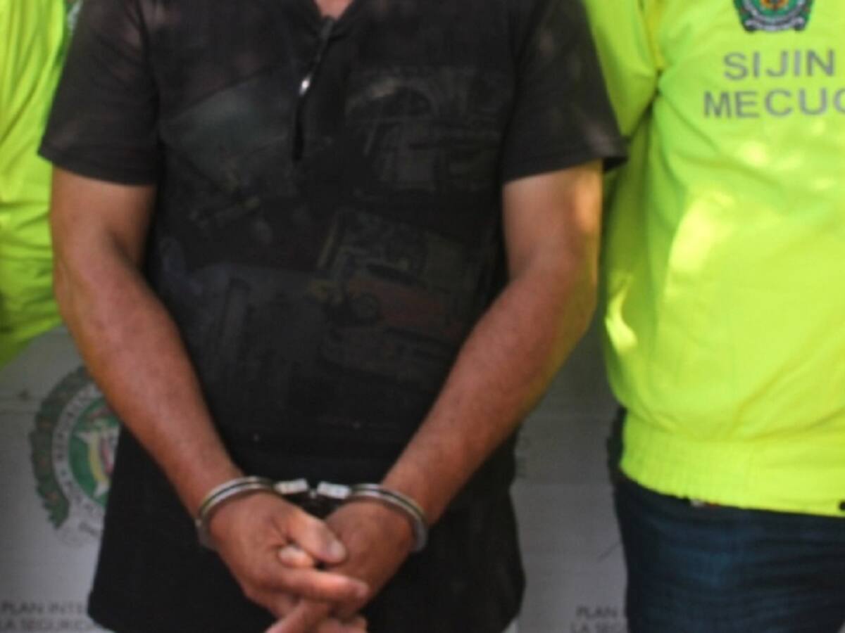 Recapturado "Alias Valoyes" en la frontera de Norte de Santander