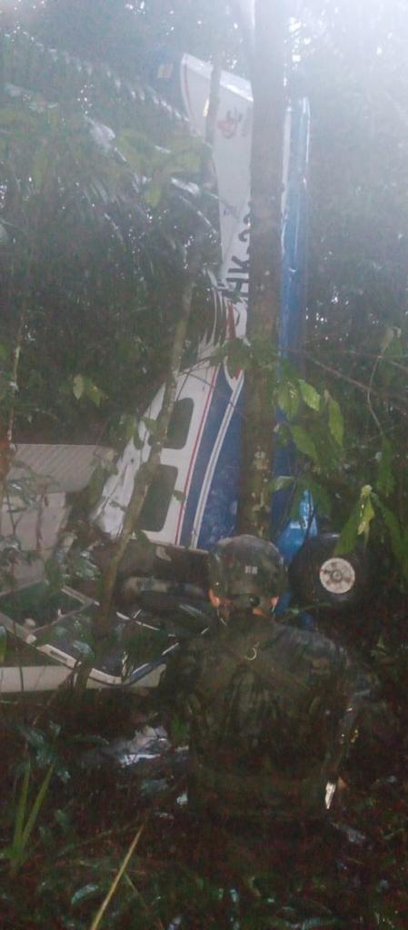 Avioneta desaparecida en Guaviare. Foto: Aeronáutica Civil