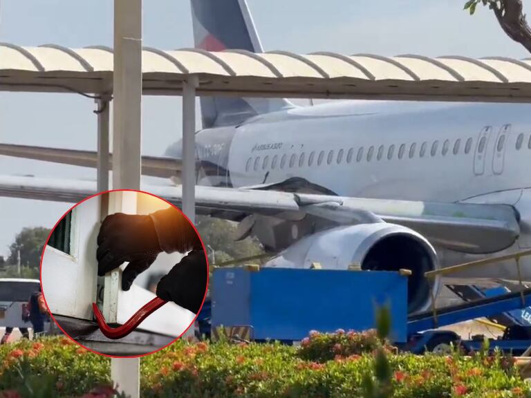Asaltan a un avión de Riohacha junto con imagen de referencia de forcejeo/ Suministrada- Getty Images