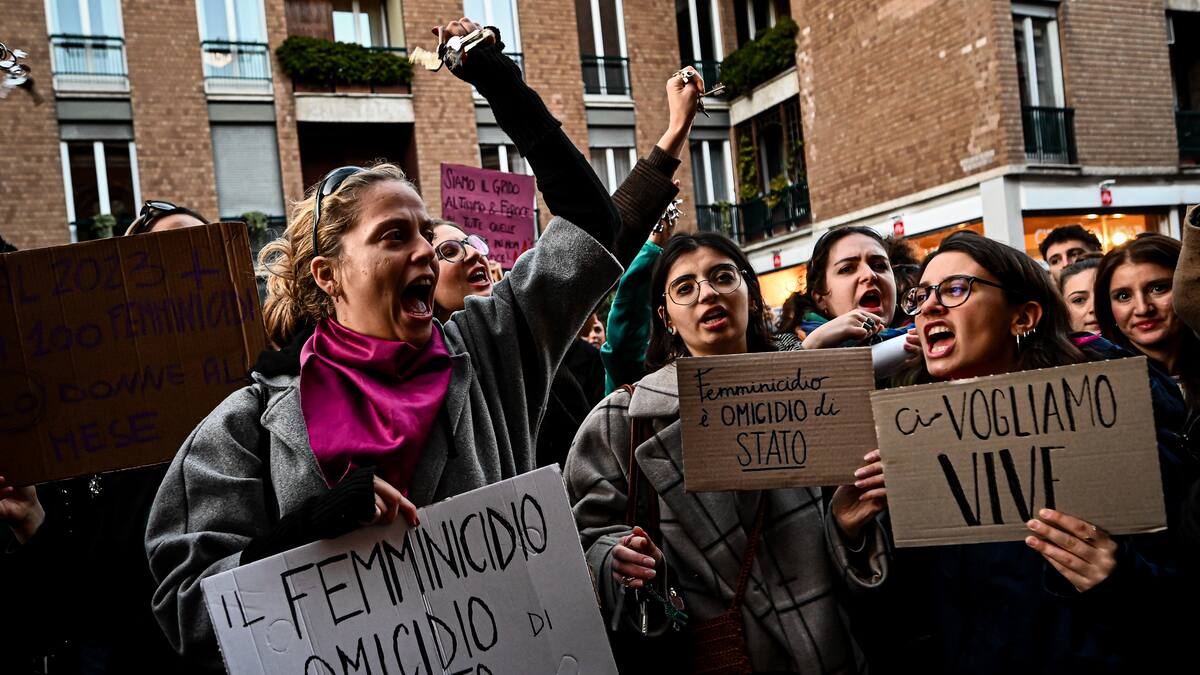 Senado de Italia aprueba proyecto que castigaría el feminicidio con cadena perpetua