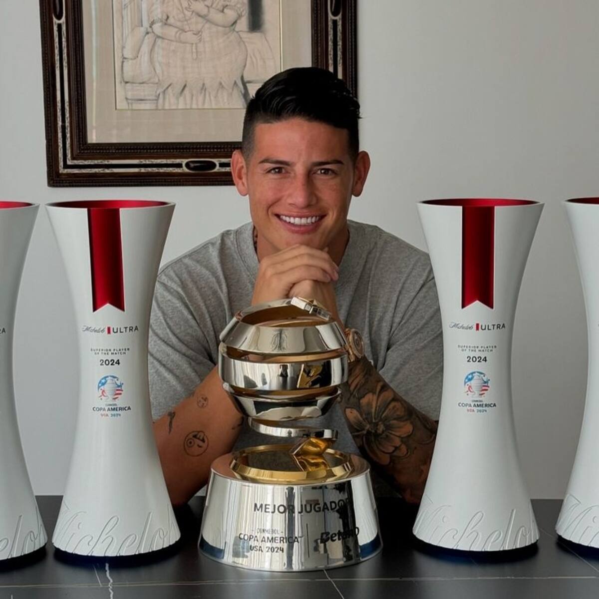 James y una dedicatoria especial a su equipo: Lo intentaremos las veces que sea necesario