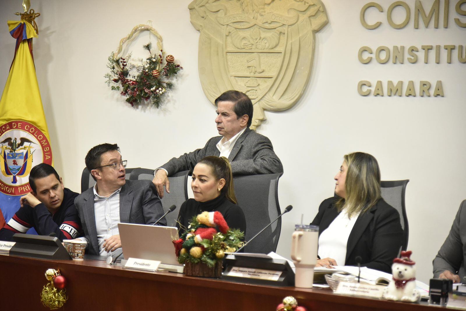 Comisión Primera de Cámara aprobó proyecto de reforma al Sistema General de Participación. Foto: MinInterior