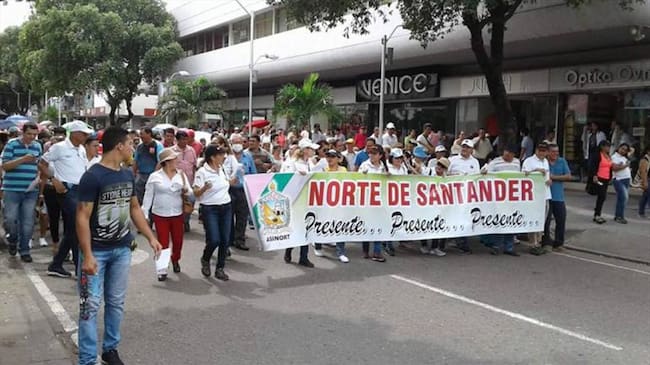 En Norte de Santander estarían entrando en paro cerca de nueve mil educadores. Foto: Colprensa