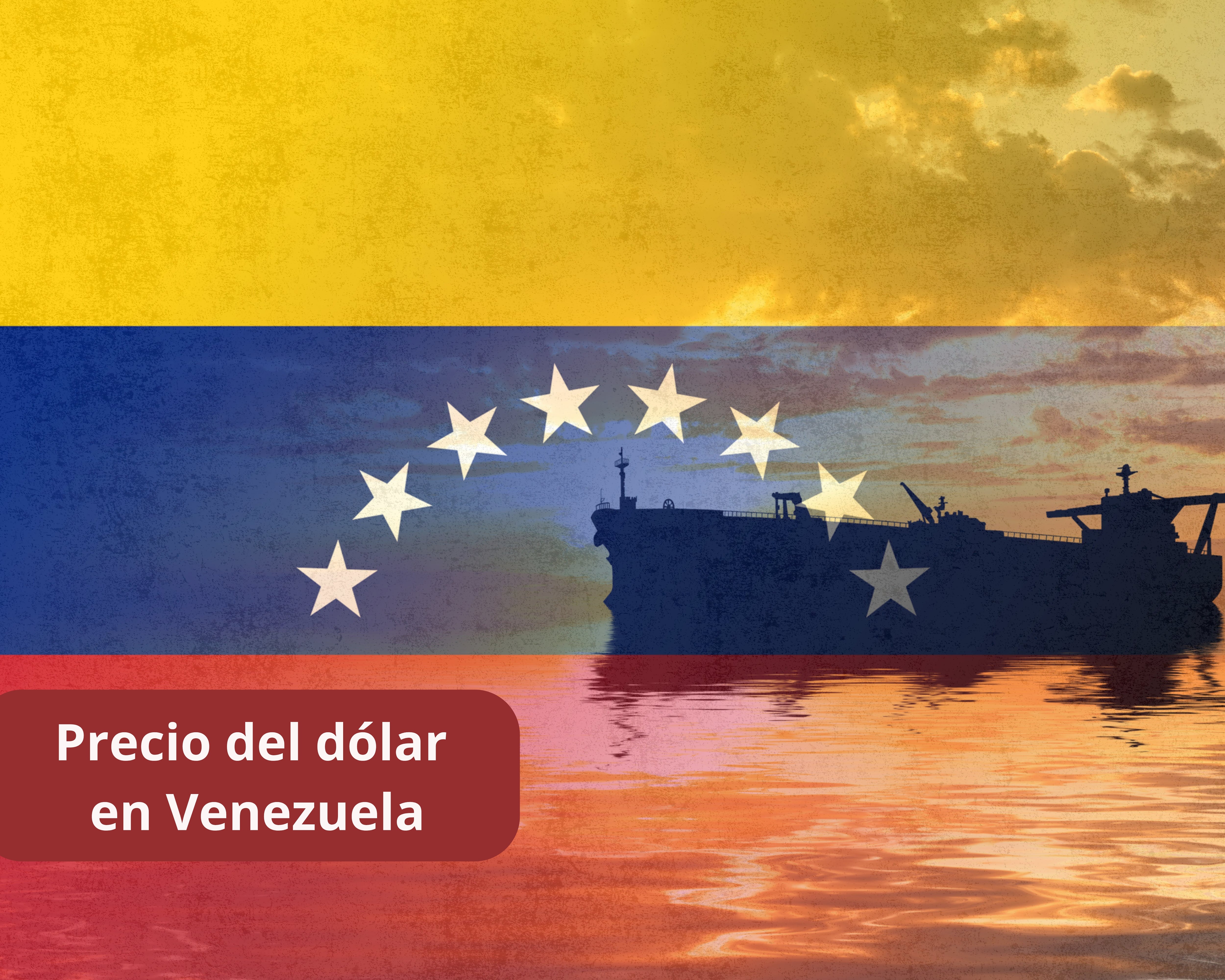 En portada: Imagen ilustrativa de un buque petrolero en el mar, con una imagen traslúcida de la bandera de Venezuela (Cortesía: Getty Images).