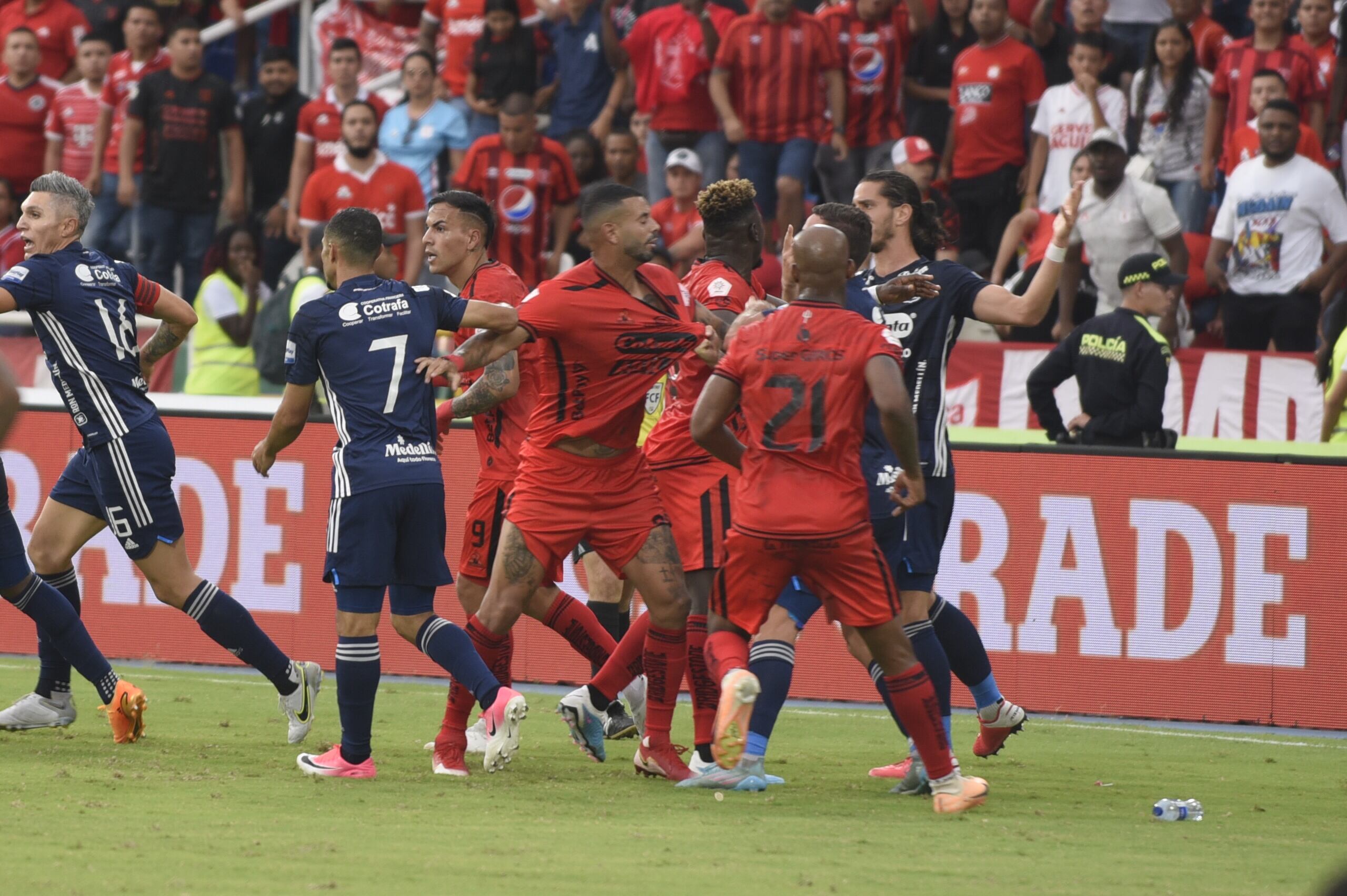 América y Medellín definen el segundo punto invisible para los cuadrangulares finales. Colprensa.