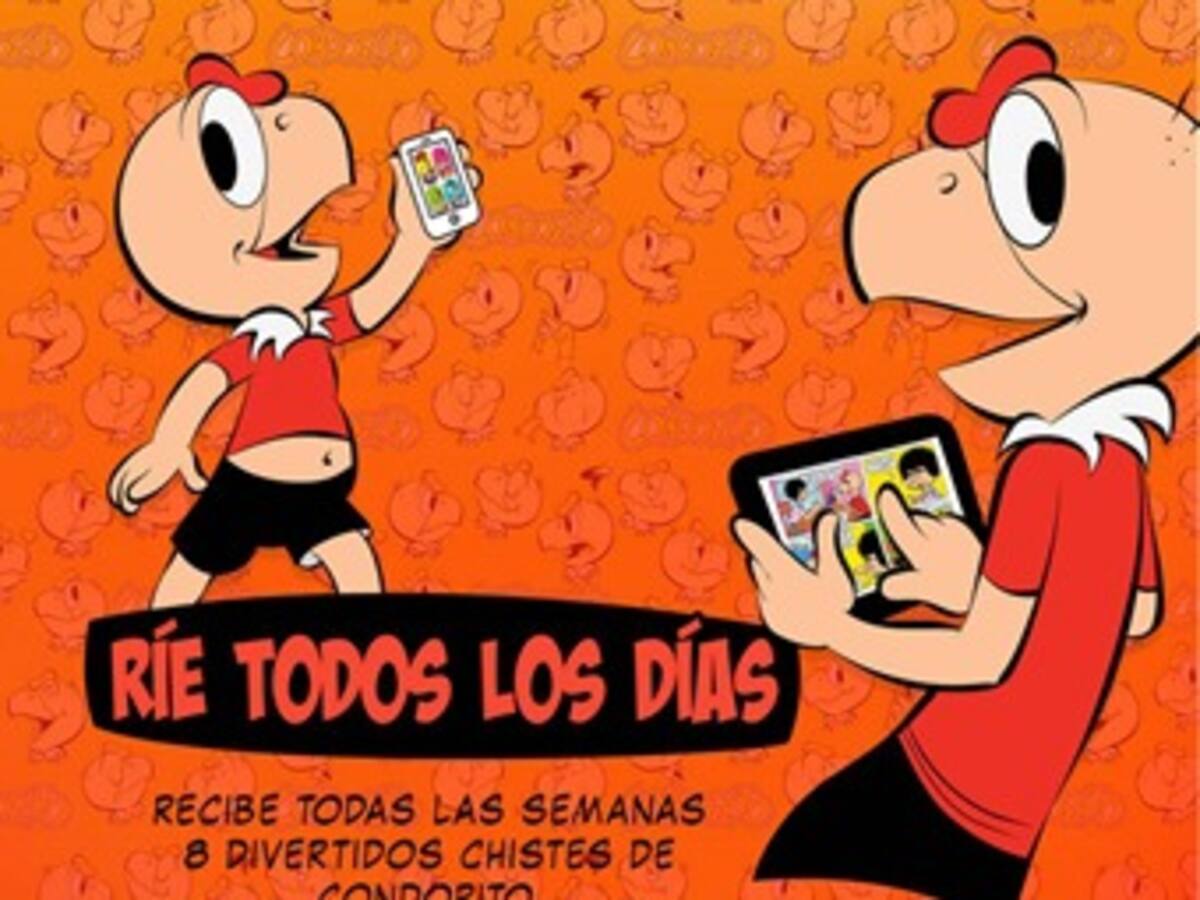 Condorito ahora hacer reir por vía digital