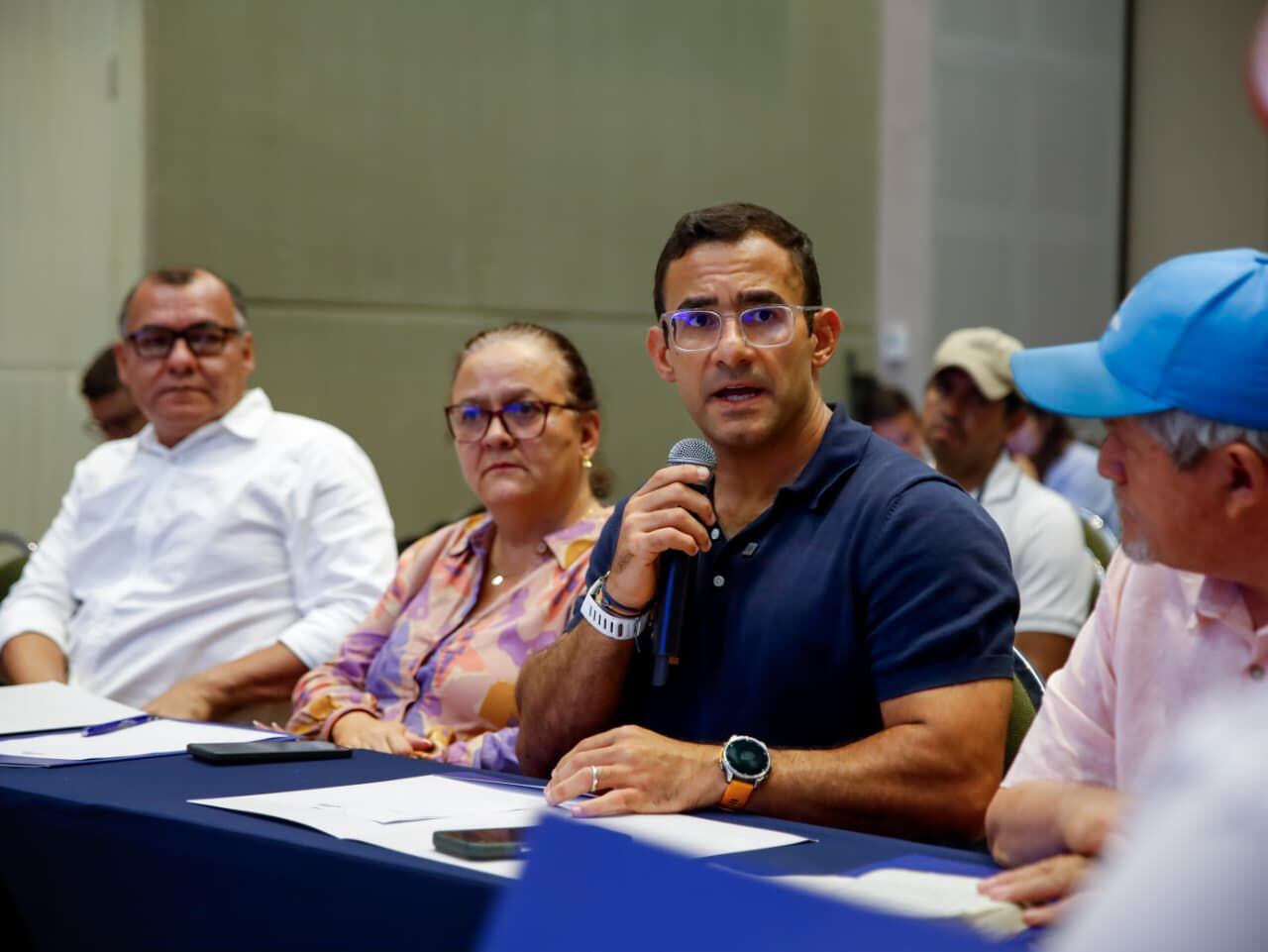 Alcalde de Montería, Hugo Kerguelén. Foto: prensa Alcaldía de Montería.