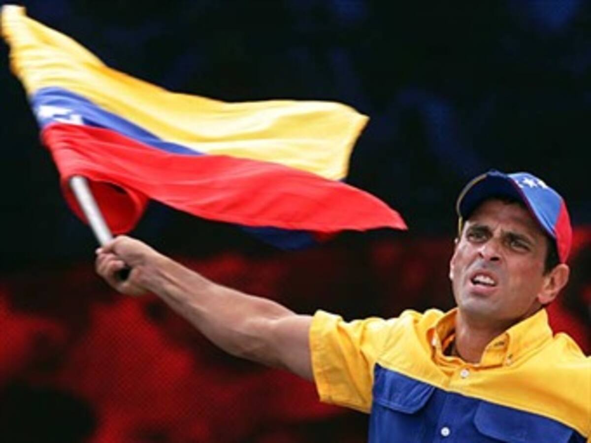 Maduro, a usted nadie lo ha elegido como presidente: Capriles