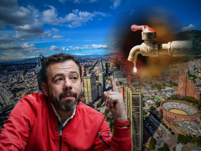 Racionamiento de agua en Bogotá / Carlos Galán / Diseño: Caracol Radio