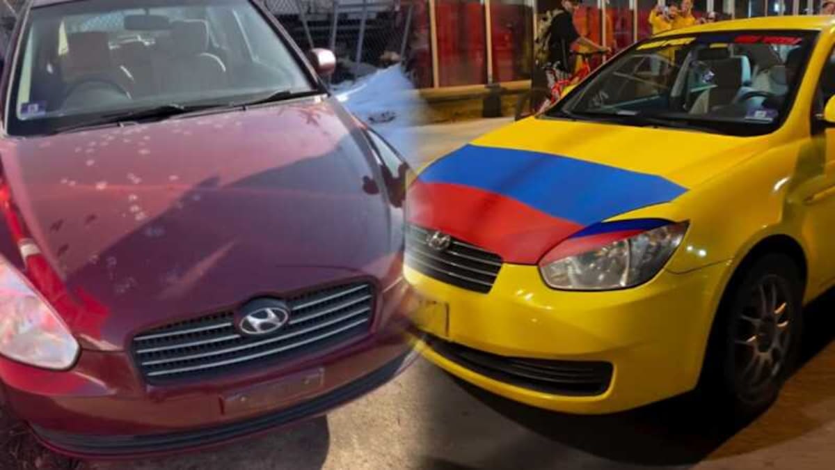 Un taxi al estilo colombiano conquista las calles de Nueva Jersey