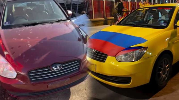 Un taxi al estilo colombiano conquista las calles de Nueva Jersey