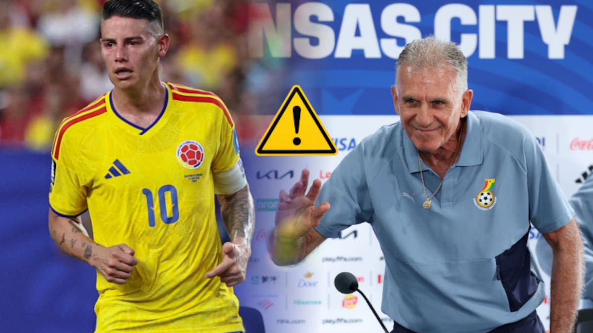 “No tengo una posición diferente para un jugador o para otro”: Queiroz al ser preguntado por James