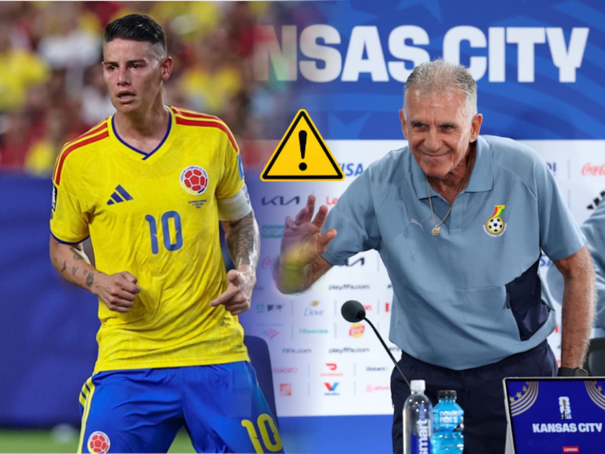 “No tengo una posición diferente para un jugador o para otro”: Queiroz al ser preguntado por James