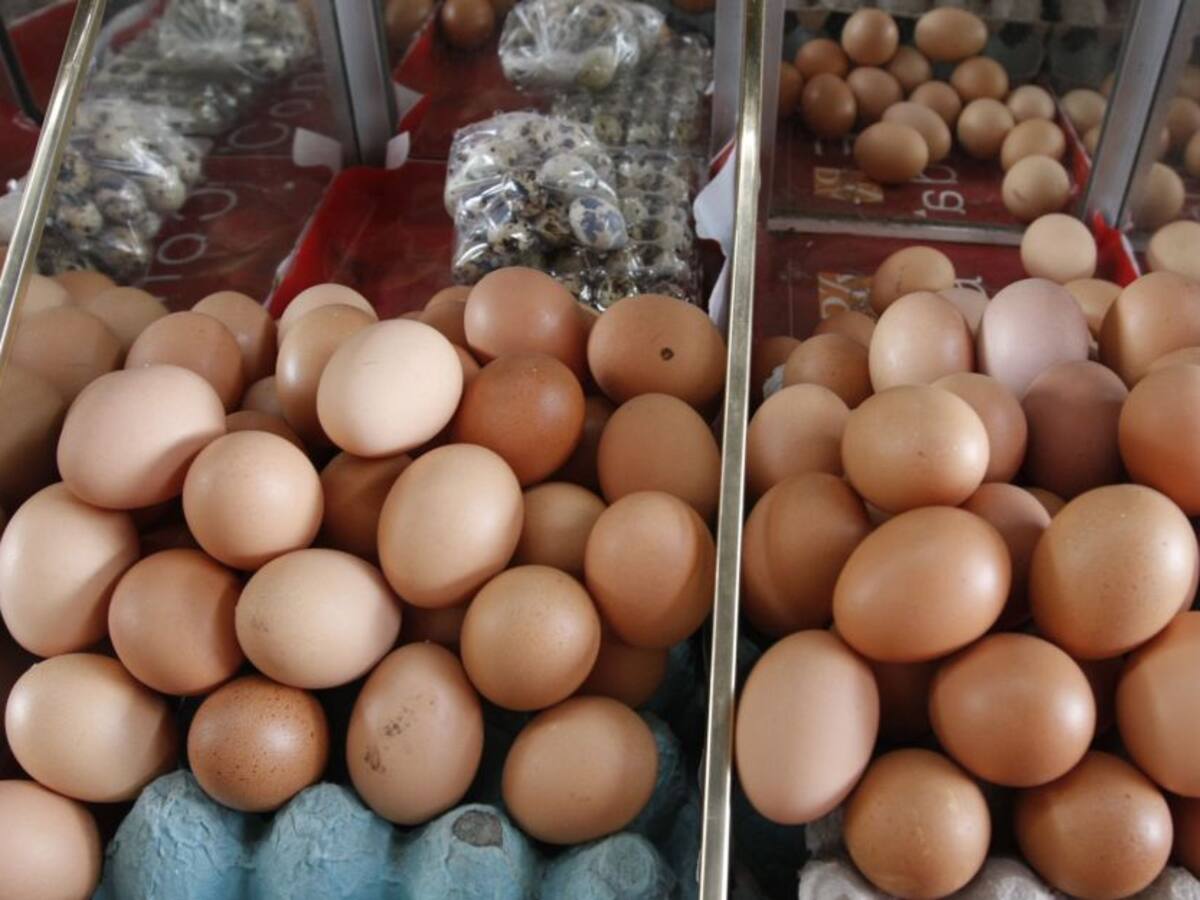Los huevos suben de precio. Otros alimentos se estabilizan
