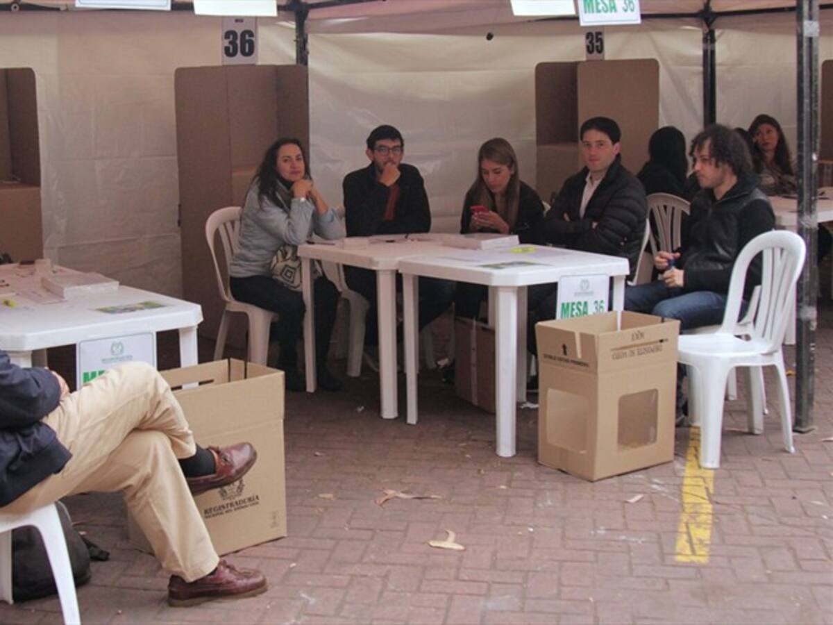 En Antioquia el 40% de los jurados, llegó con algún distintivo: Moe