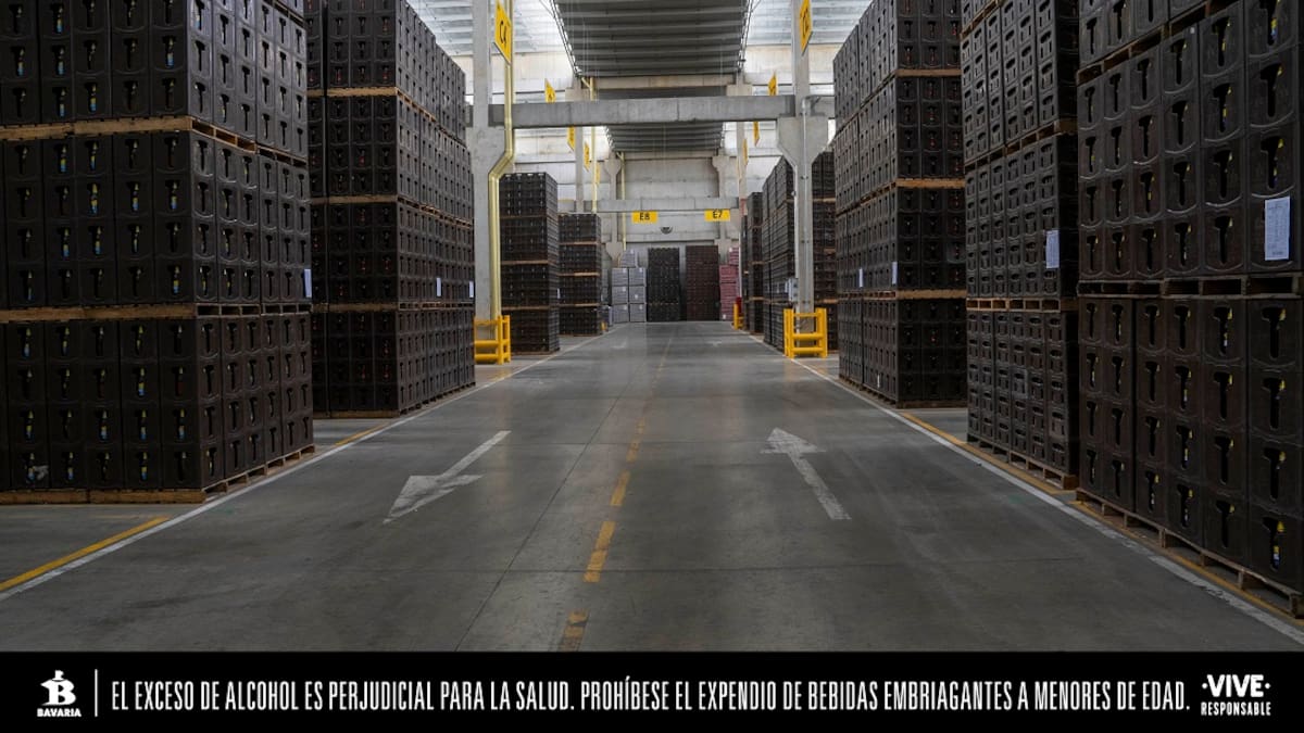 Así es el centro de distribución que inauguró Bavaria: es el más grande del país