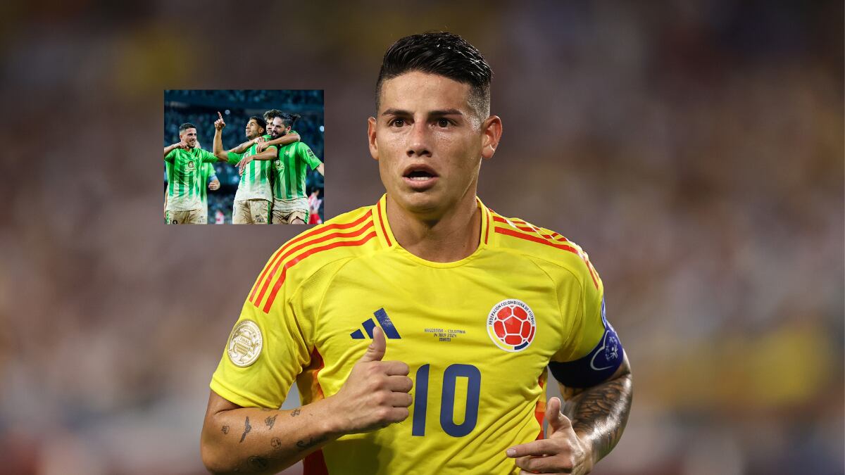 James Rodríguez ha sido relacionado con el Real Betis de España / Getty Images.