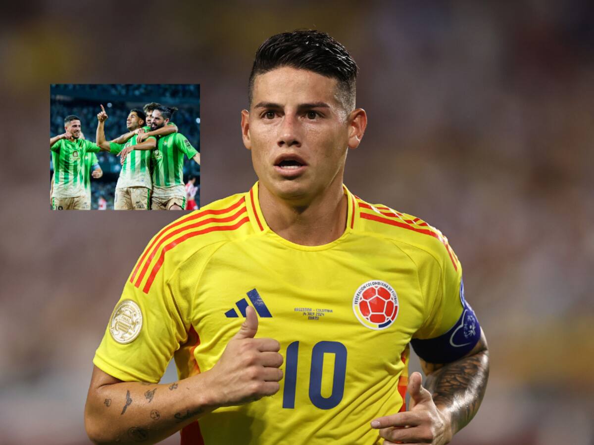 Real Betis se refirió a la posibilidad de fichar a James Rodríguez