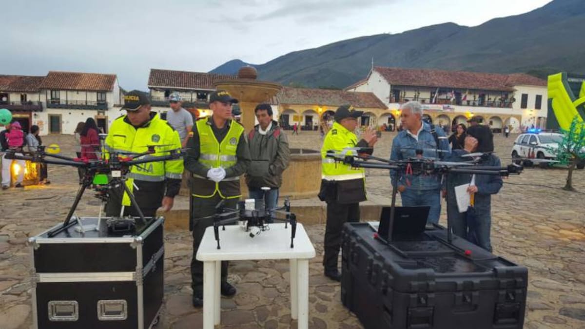 Drones 'contra-pólvora' detectarán peligros y evitarán niños quemados en navidad en Boyacá