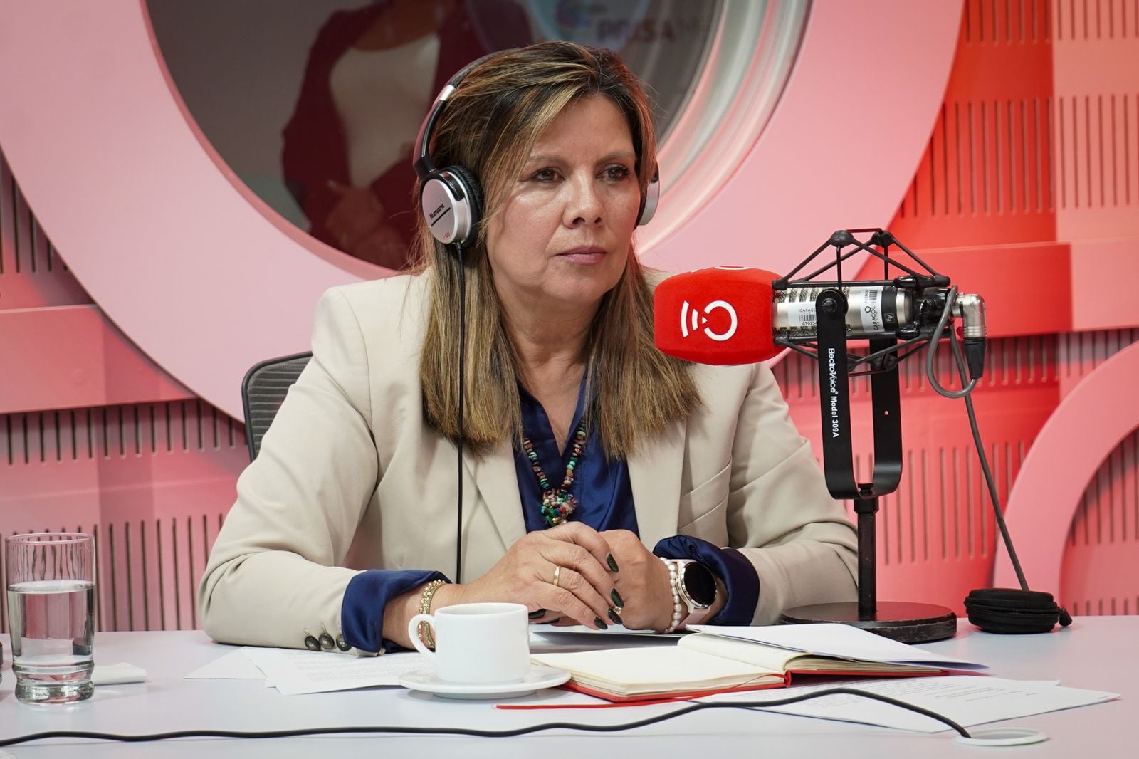 Luz Adriana Camargo. Foto: Caracol Radio.